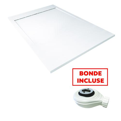 Receveur de Douche Résine de Synthèse Spirit blanc 90x160